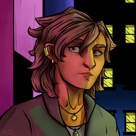 in the style of The Wolf Among Us (2023)